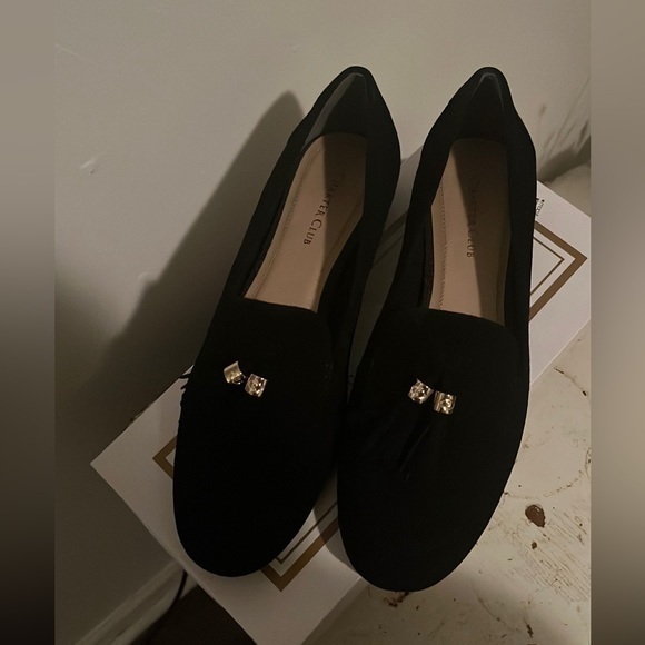 Charter Club Shoes - COPY - Charter club black suede shoes.
